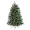 5ft. Pre-Lit Snowed Tipped Clermont Mixed Pine Artificial Christmas Tree, Clear Lights